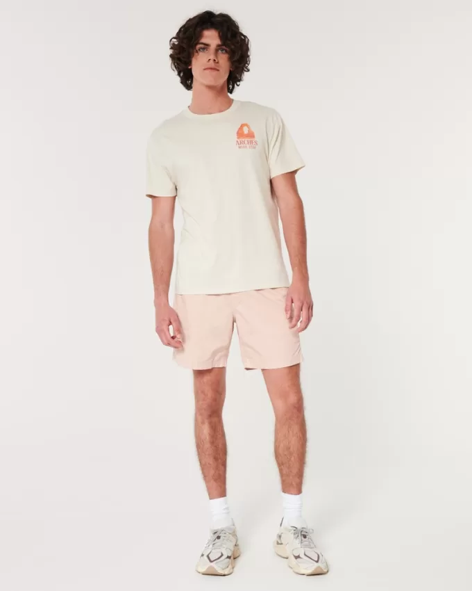 Twill Pull-On Shorts 7″,Twill Pull-On Shorts 7″ Twill Pull-On Shorts 7″,Twill Pull-On Shorts 7″