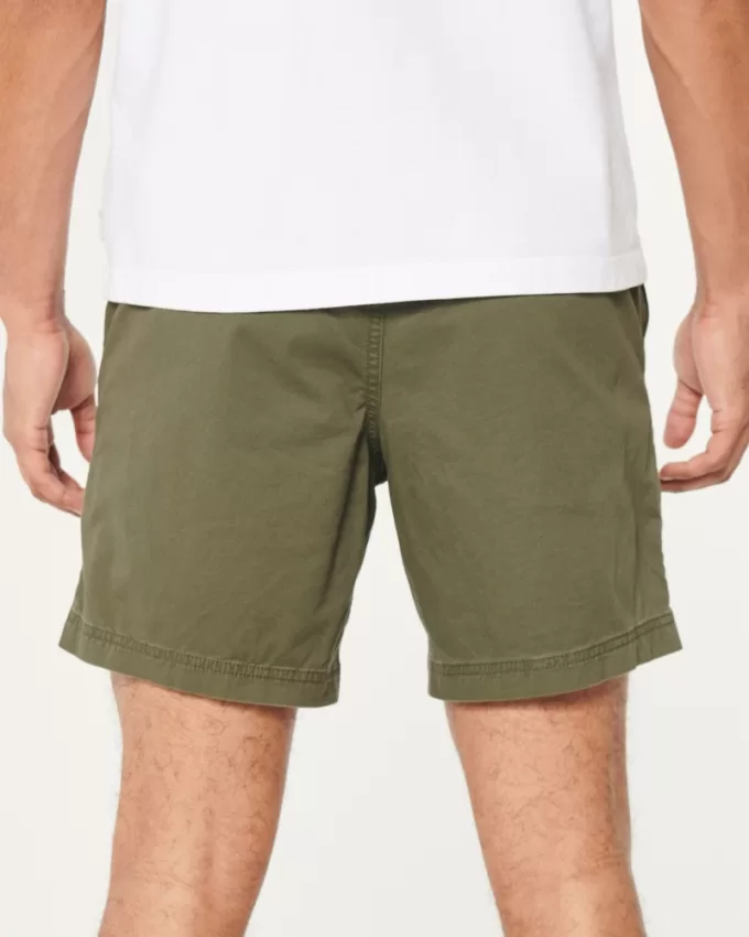Twill Pull-On Shorts 7″,Twill Pull-On Shorts 7″ Twill Pull-On Shorts 7″,Twill Pull-On Shorts 7″