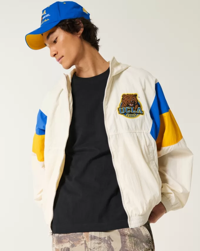 UCLA Bruins Graphic Hooded Windbreaker Jacket,UCLA Bruins Graphic Hooded Windbreaker Jacket UCLA Bruins Graphic Hooded Windbreaker Jacket,UCLA Bruins Graphic Hooded Windbreaker Jacket
