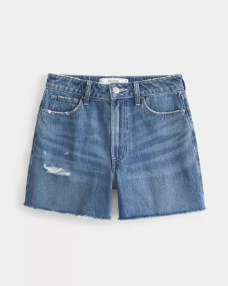 Ultra High-Rise Distressed Denim Shorts 5″,Ultra High-Rise Distressed Denim Shorts 5″ Ultra High-Rise Distressed Denim Shorts 5″,Ultra High-Rise Distressed Denim Shorts 5″