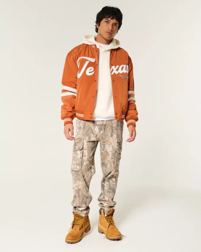 University of Texas Graphic Bomber Jacket,University of Texas Graphic Bomber Jacket University of Texas Graphic Bomber Jacket,University of Texas Graphic Bomber Jacket