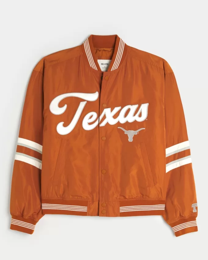 University of Texas Graphic Bomber Jacket,University of Texas Graphic Bomber Jacket University of Texas Graphic Bomber Jacket,University of Texas Graphic Bomber Jacket