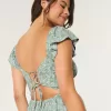 V-Waist Open Back Midi Dress,V-Waist Open Back Midi Dress V-Waist Open Back Midi Dress,V-Waist Open Back Midi Dress