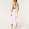 V-Waist Open Back Midi Dress,V-Waist Open Back Midi Dress V-Waist Open Back Midi Dress,V-Waist Open Back Midi Dress