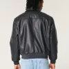 Vegan Leather Bomber Jacket,Vegan Leather Bomber Jacket Vegan Leather Bomber Jacket,Vegan Leather Bomber Jacket
