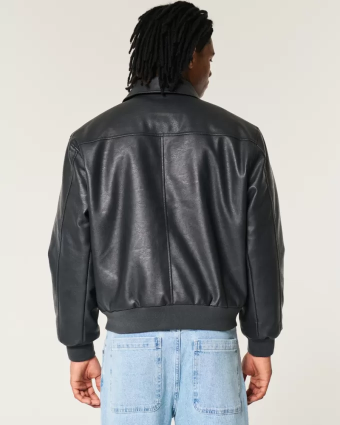 Vegan Leather Bomber Jacket,Vegan Leather Bomber Jacket Vegan Leather Bomber Jacket,Vegan Leather Bomber Jacket