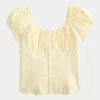 Voile Button-Through Blouse,Voile Button-Through Blouse Voile Button-Through Blouse,Voile Button-Through Blouse