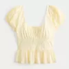 Voile Peplum Top,Voile Peplum Top Voile Peplum Top,Voile Peplum Top