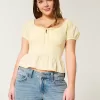 Voile Peplum Top,Voile Peplum Top Voile Peplum Top,Voile Peplum Top