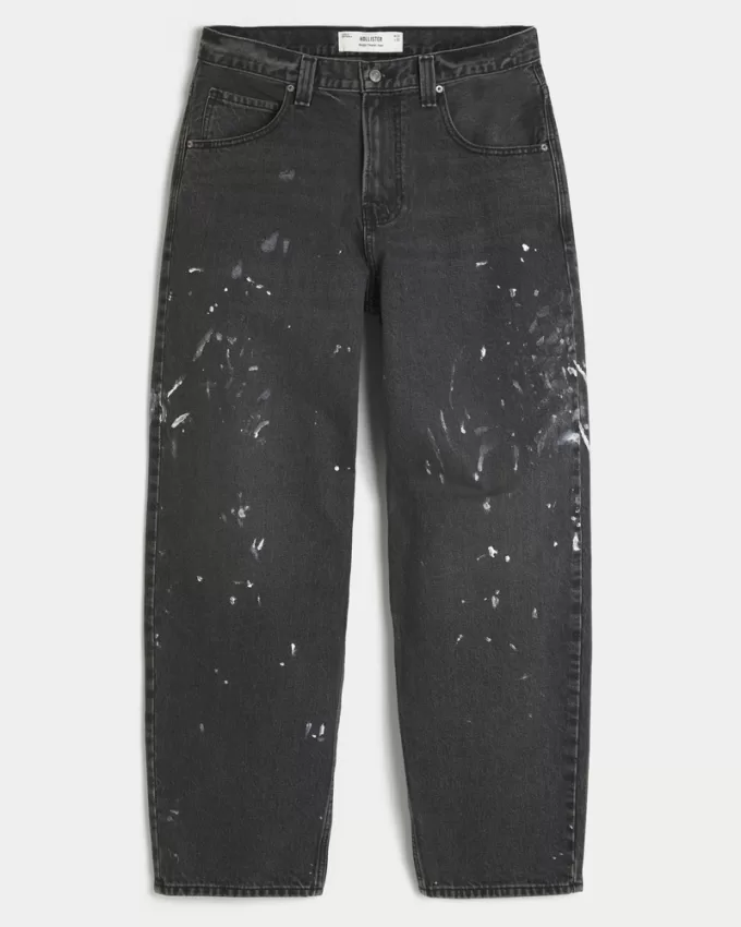 Washed Black Paint Splatter Baggy Skater Jeans,Washed Black Paint Splatter Baggy Skater Jeans Washed Black Paint Splatter Baggy Skater Jeans,Washed Black Paint Splatter Baggy Skater Jeans