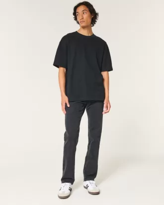 Washed Black Slim Straight Jeans,Washed Black Slim Straight Jeans Washed Black Slim Straight Jeans,Washed Black Slim Straight Jeans