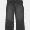 Washed Black Super Baggy Jeans,Washed Black Super Baggy Jeans