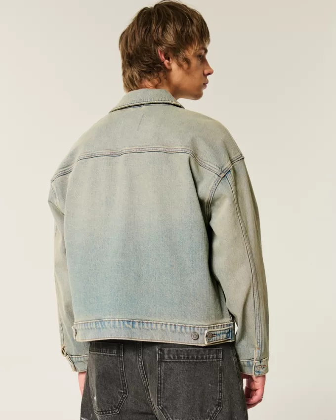 Washed Denim Jacket,Washed Denim Jacket Washed Denim Jacket,Washed Denim Jacket