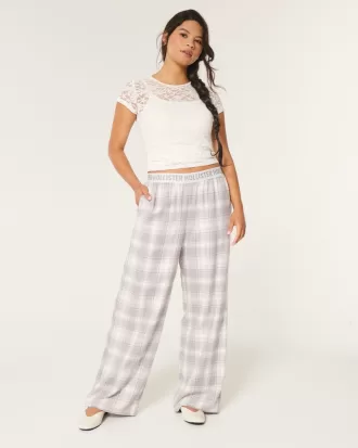Wide-Leg 24/7 Pajama Pants,Wide-Leg 24/7 Pajama Pants Wide-Leg 24/7 Pajama Pants,Wide-Leg 24/7 Pajama Pants