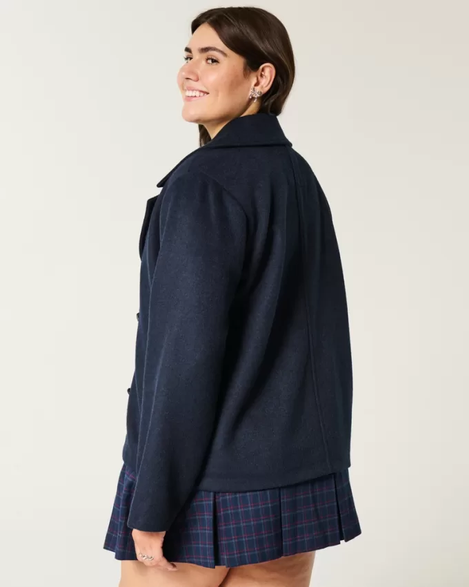 Wool Blend Peacoat,Wool Blend Peacoat Wool Blend Peacoat,Wool Blend Peacoat