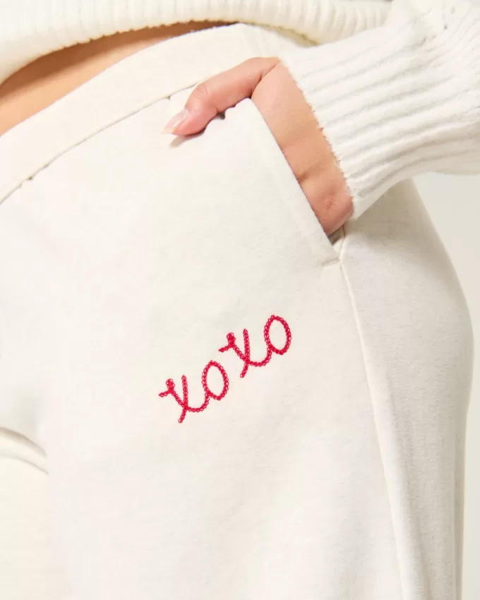 XOXO Graphic Wide-Leg Sweatpants,XOXO Graphic Wide-Leg Sweatpants XOXO Graphic Wide-Leg Sweatpants,XOXO Graphic Wide-Leg Sweatpants